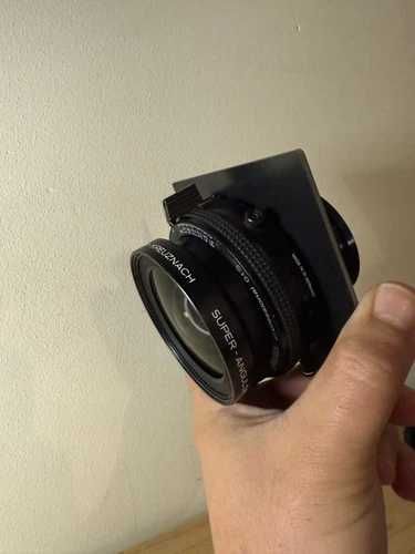 lente schneider kreuznach super angulon 90mm f8 grande formato 4x5