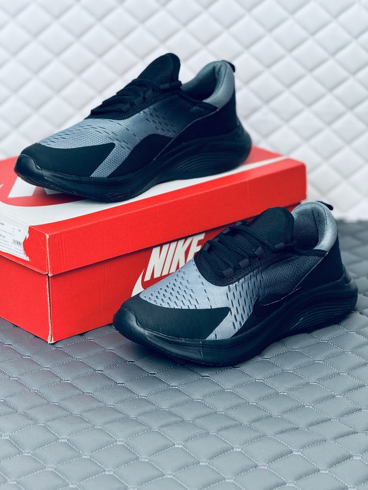 Кроссовки мужские Nike Air Max 270 black-grey кросовки Найк 270 весна