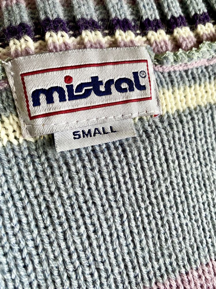 Ciepły sweter golf Mistral, r.S