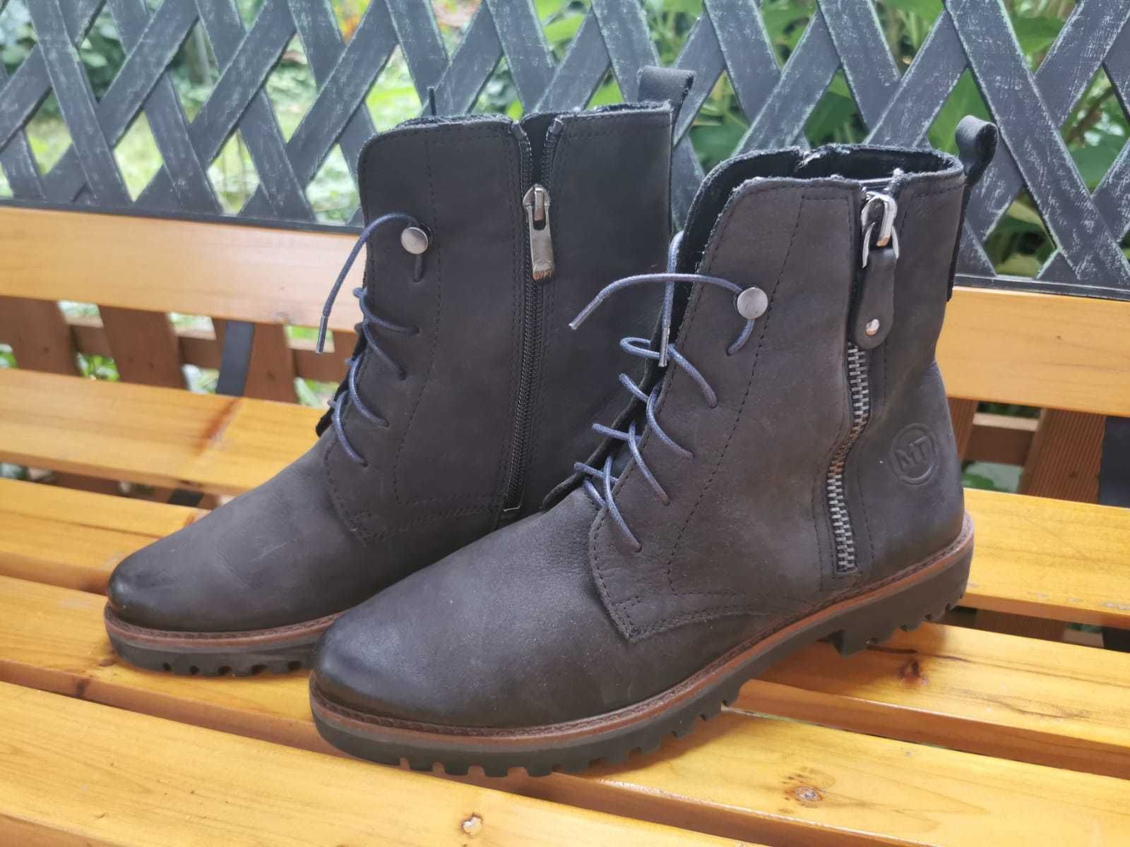 MARCO TOZZI Oryginalne buty włoskie Rozm.40 Skóra Naturalna JAK NOWE