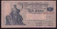 Argentyna, banknot 1 peso 1897 - st. -3