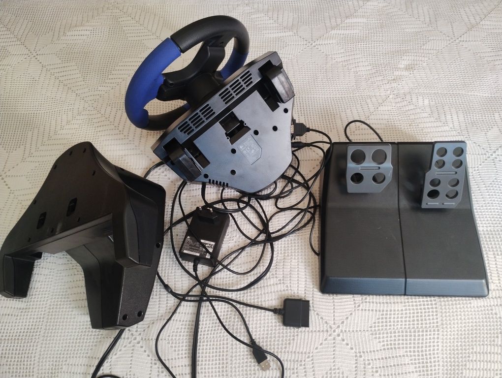 Volante ps2 logitech driving force ex e-ul13