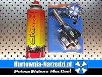 Palnik gazowy do lutowania z zapłonem PIEZO + Nabój gazowy 220g