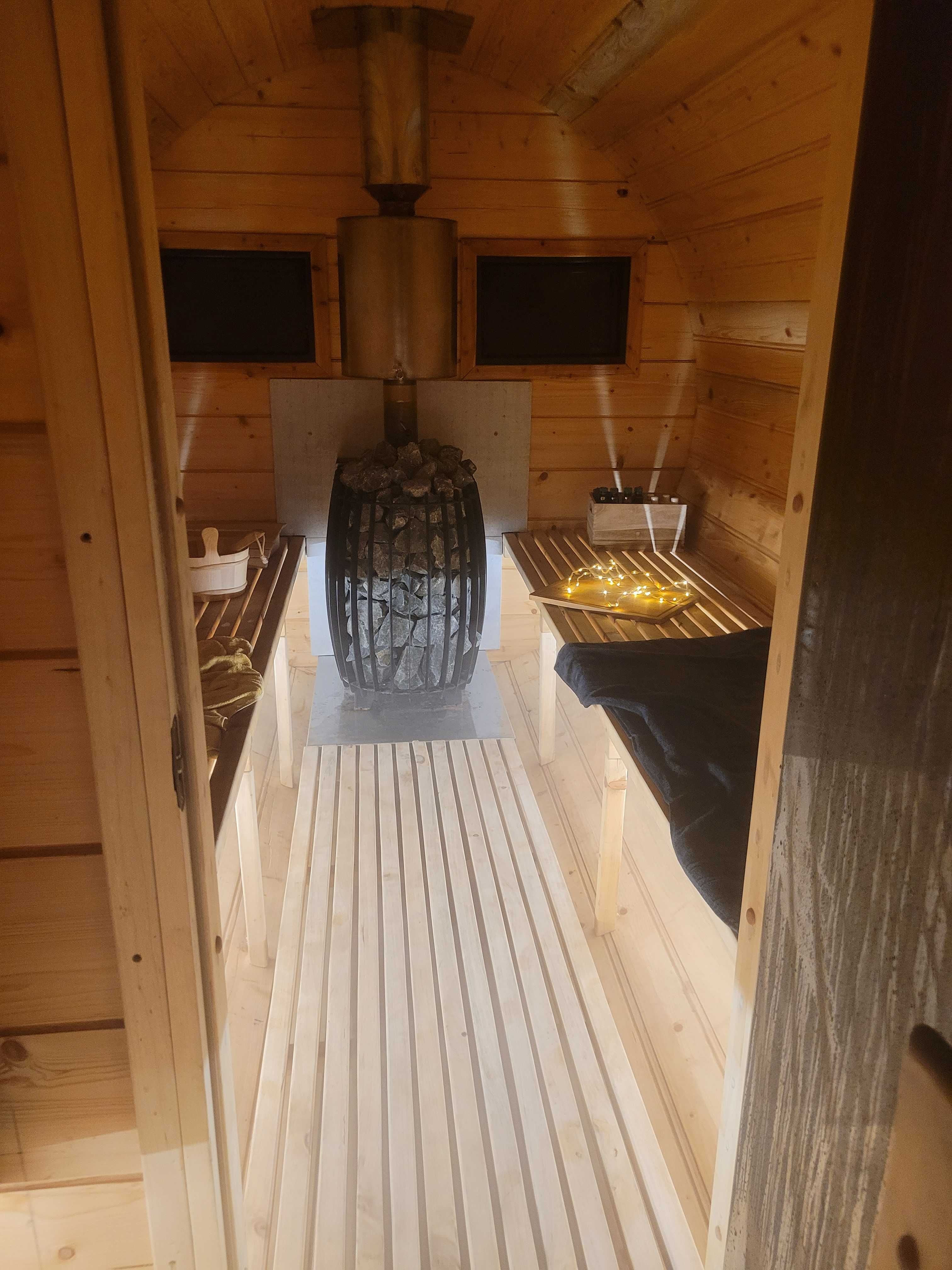 DOMEK POD SOSNAMI bania&sauna Ełk-Chrusciele