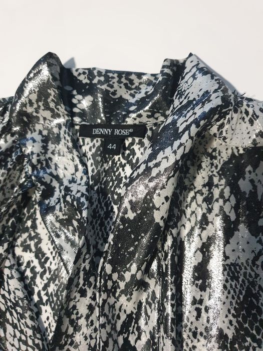 Vestido animal-print da marca Denny Rose, novo