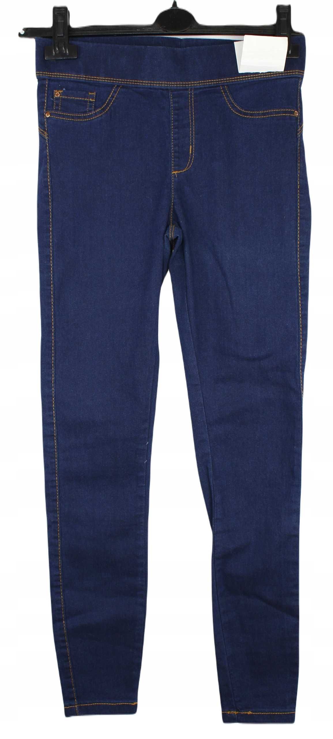 Denim Co. jegginsy granatowe rurki 34 XS