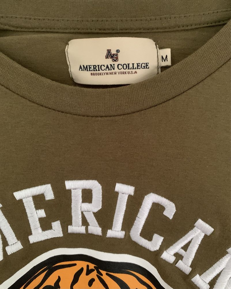 T-shirt męski american college