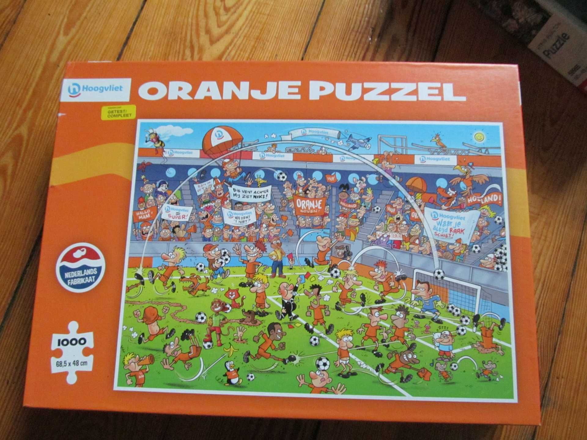 Puzzle 1000 Hoogvliet Oranje puzzel