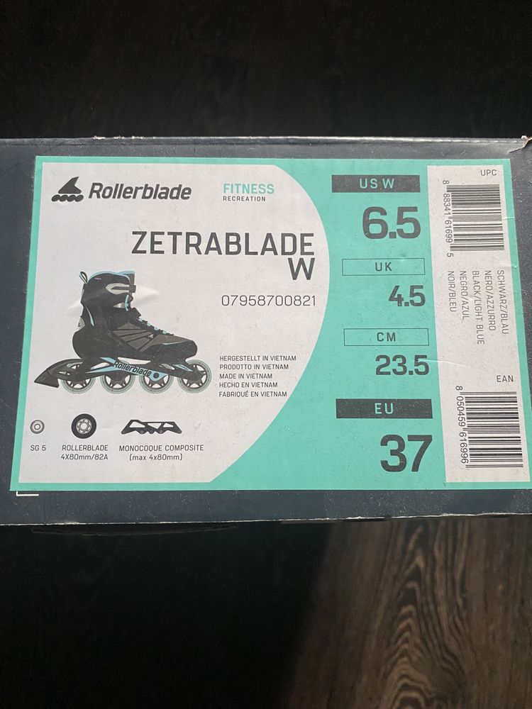 Ролики Rollerblade Zetrablade - модель 2019-2021 года