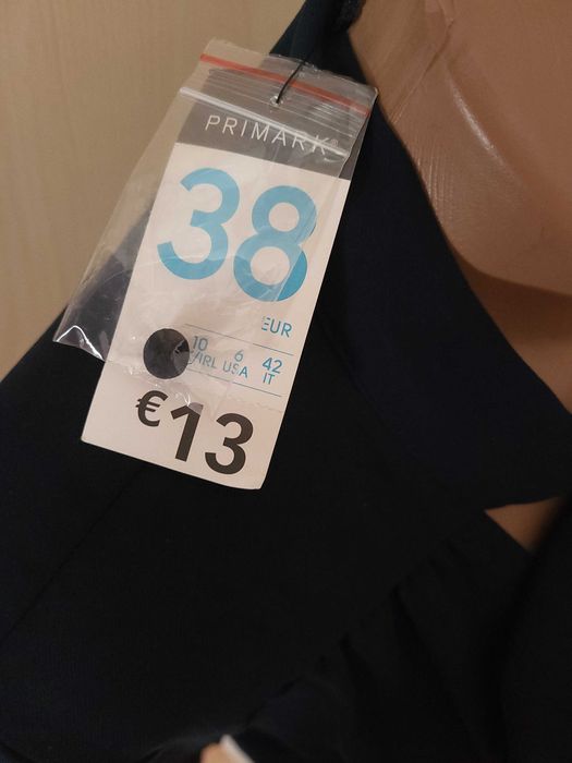 нова повітряна блуза із зав'язка primark р. 38