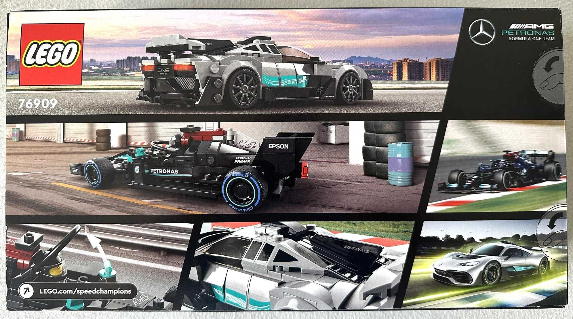 LEGO 76909 Mercedes-AMG F1 W12 E Performance i Mercedes-AMG ONE