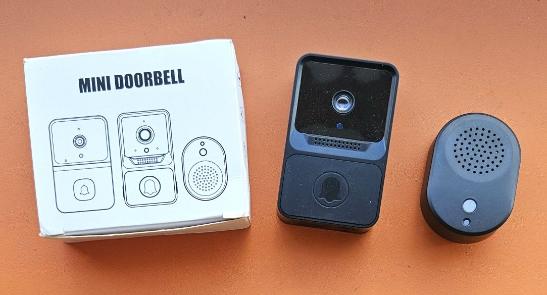 Campainha de porta com video vigilancia WiFi - Kit