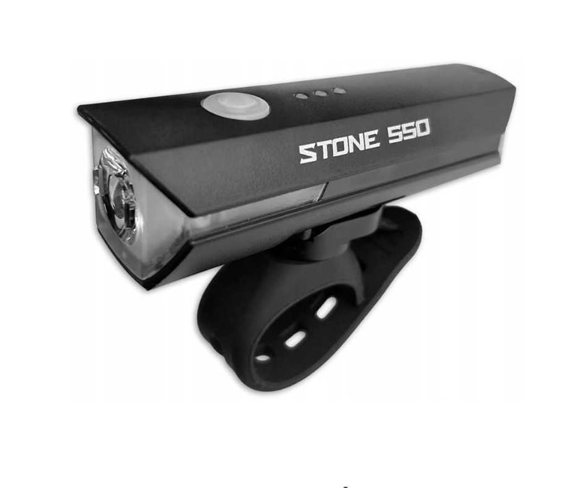 LAMPA PRZEDNIA na USB stone 550 lm