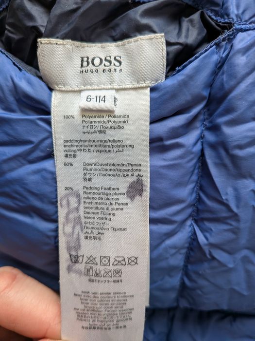 Kurtka przejściowa rozmiar 114 Boss puch i pierze