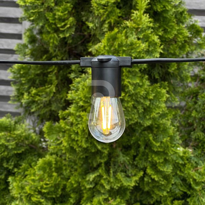 РОЗПРОДАЖ! Вулична гірлянда з плоского кабелю