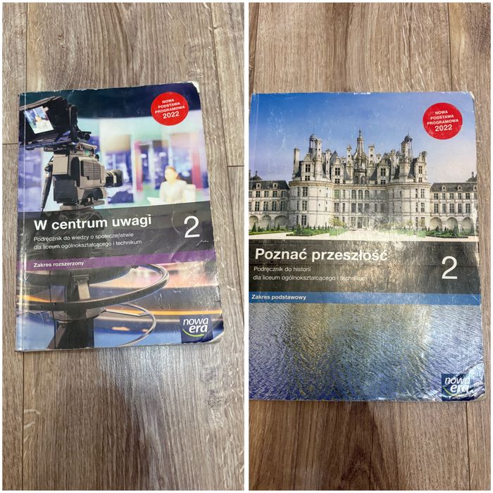Podreczniki do klasy 2 Liceum i Technikum