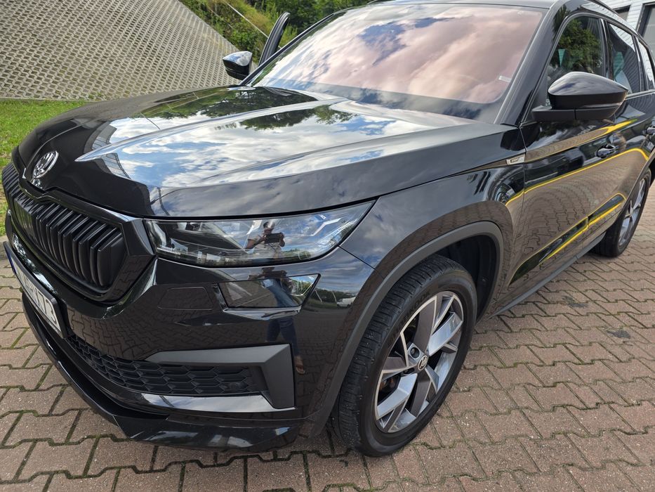Skoda Kodiaq Wersja sportline czarna 2022