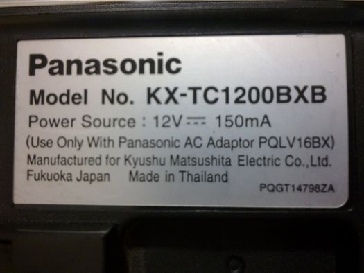 Panasonic радиотелефон