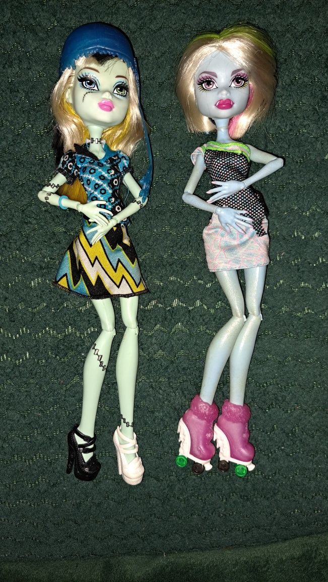 Monster High Abbey Bominable i Frankie Stein