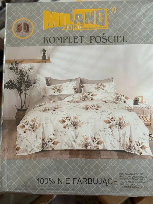 Pościel 160x200 4-części z prześcieradłem Dużo wzorów Bawełna