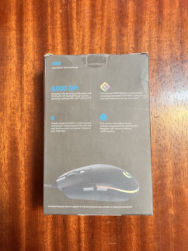Игровая мышь Logitech G102