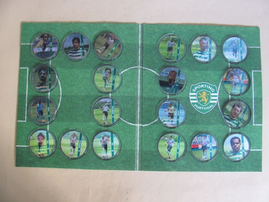 Sporting Clube de Portugal - 20 Tazos 3D