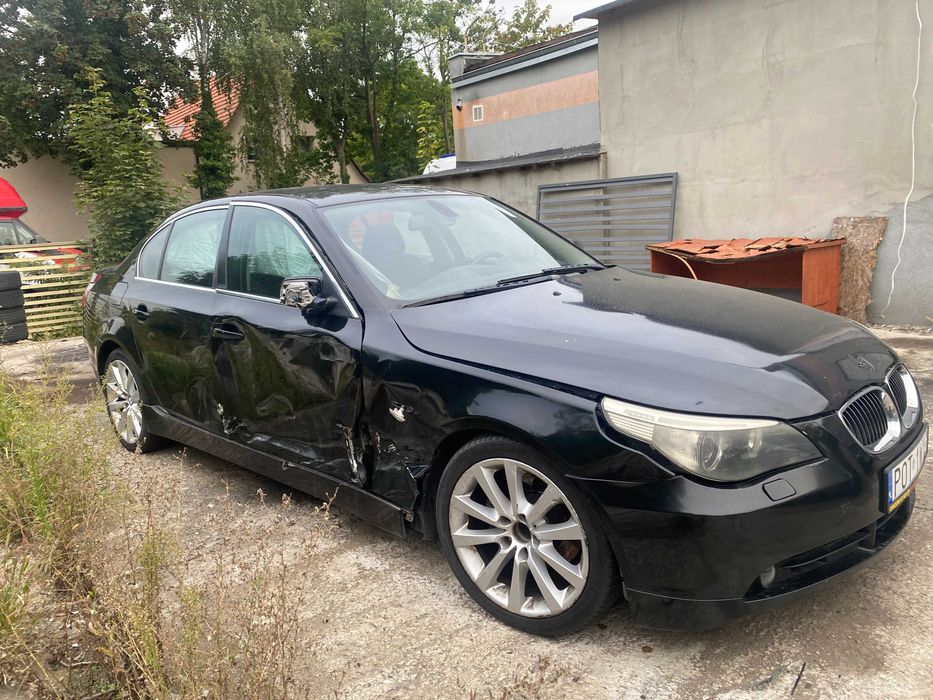 BMW E60 2,5TD sedan automat Wrocław doskonałe mocne i ekonomiczne auto