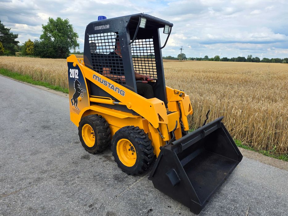 Mini Ładowarka Bobcat Mustang 2012 Ładowarka Widło krokodyl Łyżka