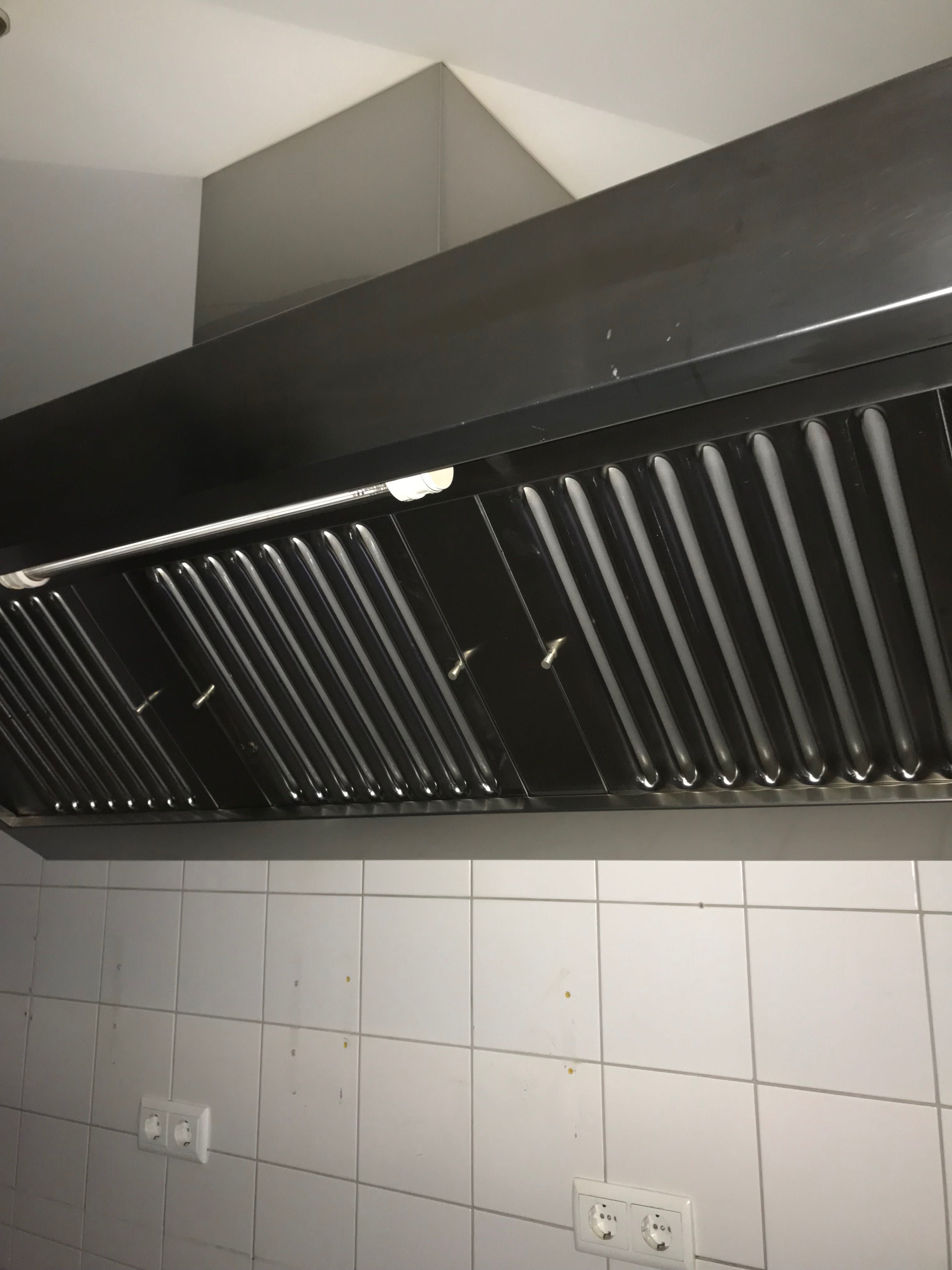 Hotte/ Exaustor Pro em inox 180 com comando e motor