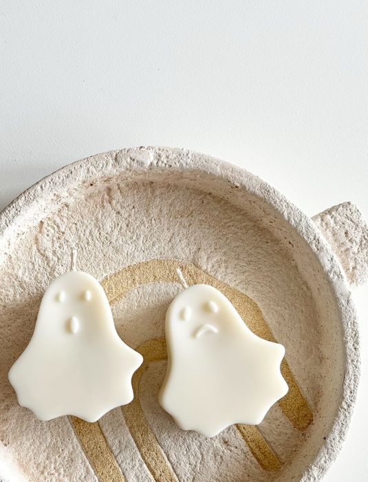 Świece sojowe duszki halloween goth