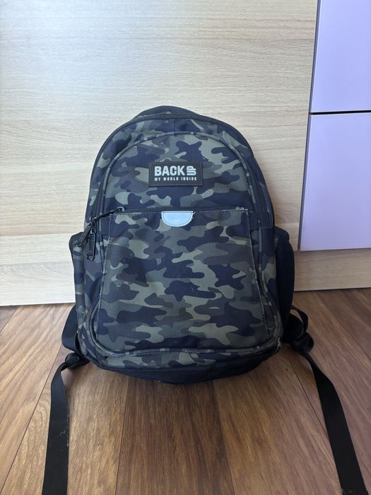 Plecak BackUp z piórnikiem moro