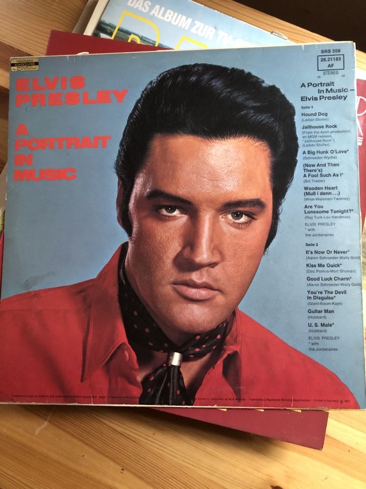 Płyta winylowa Elvis Presley A Portrait in Music r. 1973