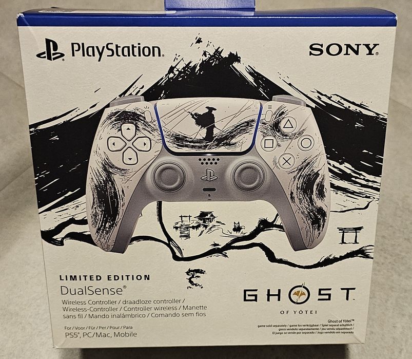 Dualsense PS5 Ghost of Yotei czarny black wysylka w cenie