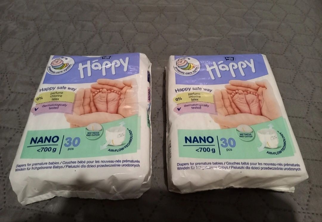 Pampersy Nano < 700 g