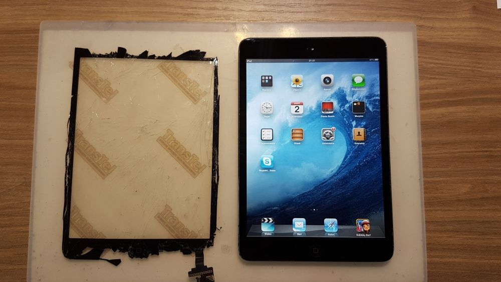 Zbita Szybka Wymiana Szybki Wyświetlacz Apple Samsung Huawei Xiaomi