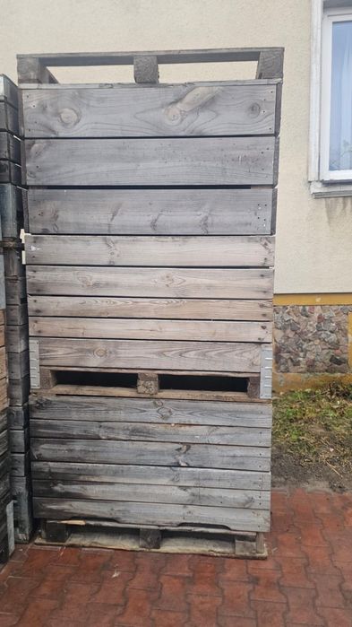 Skrzyniopalety drewniane