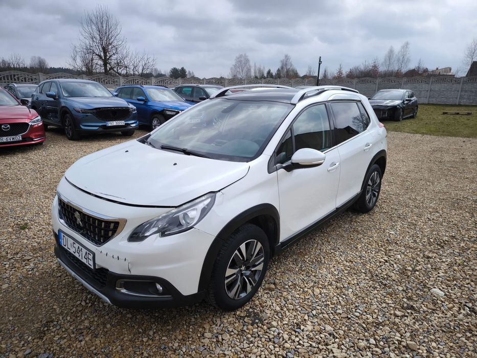 Peugeot 2008 Krajowy Bogate Wyposażenie Lekko Uszkodzony Okazja Polecam