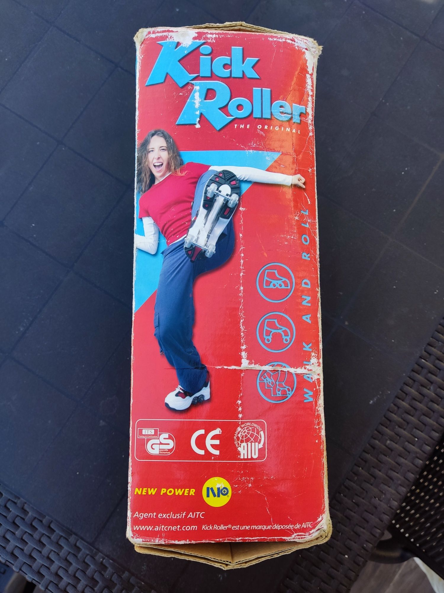 Tênis com rodas Kick Roller n.37