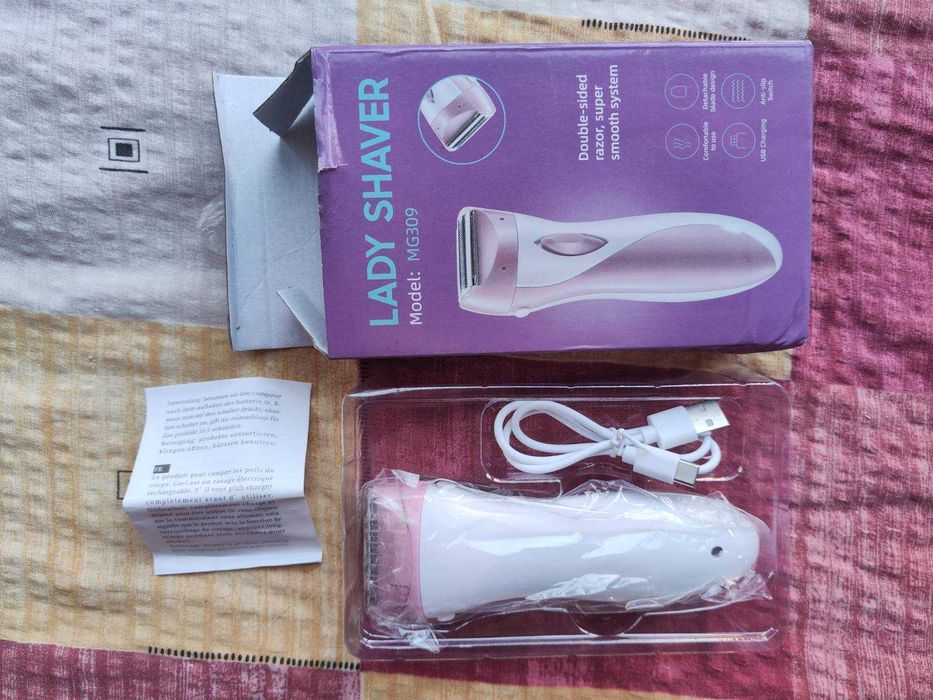 Епілятор електричний акумуляторний Lady Shaver