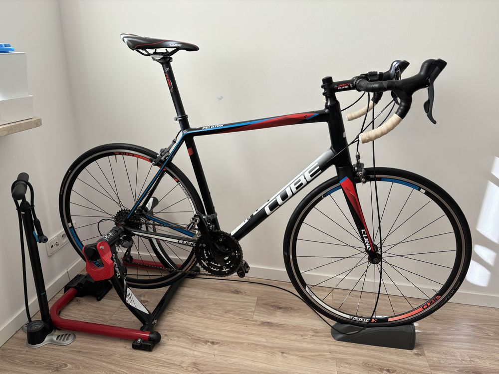 Rower 2015 Cube Peloton road bike 60 cm Shimano plus trenażer rowerowy