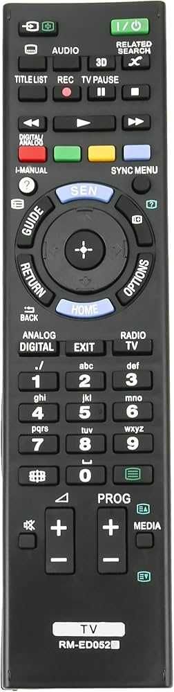 Pilot uniwersalny do SONY Bravia do telewizora Lcd/Led RM-EDE052