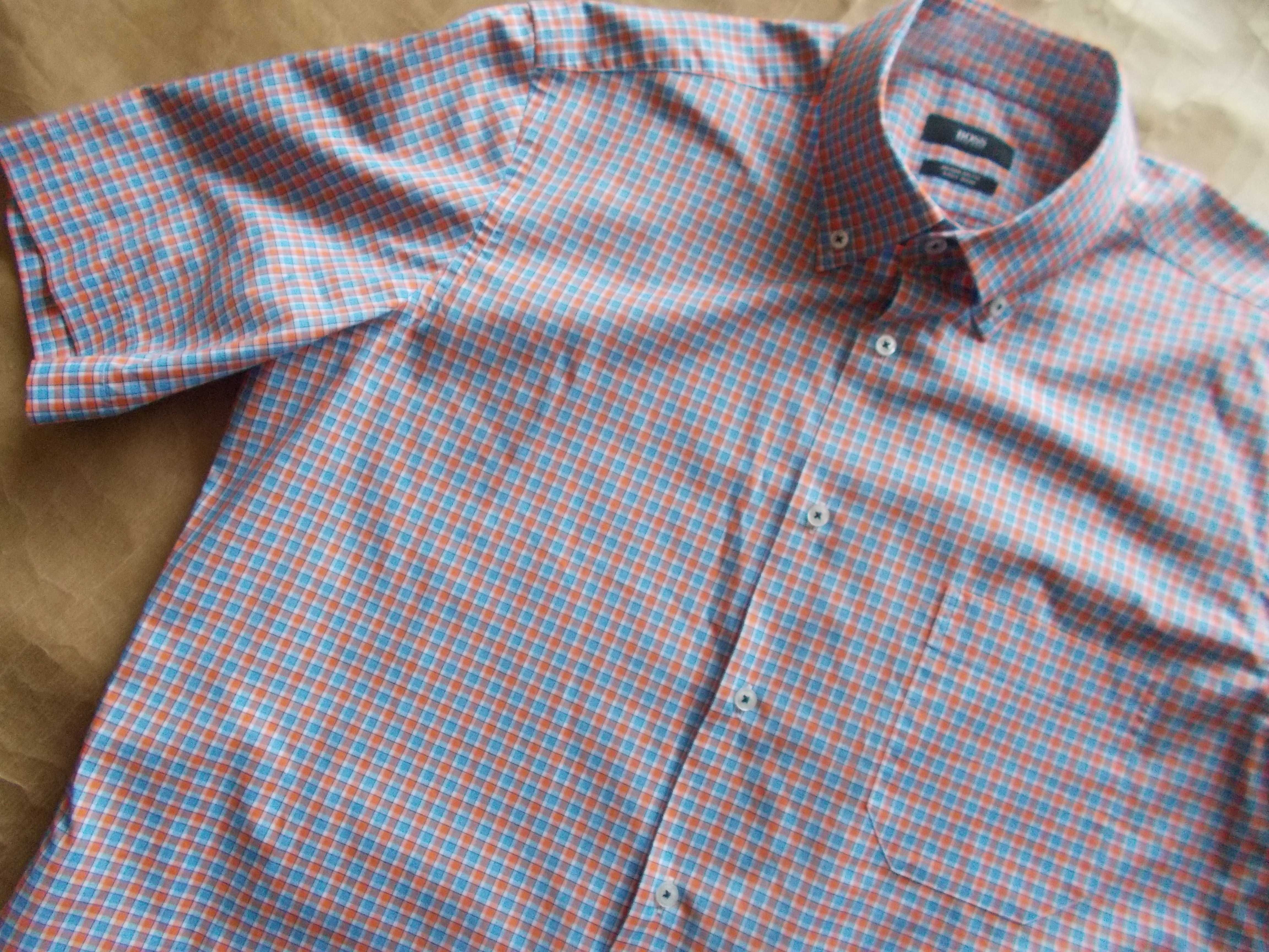 XL- HUGO BOSS Premium KOSZULA MĘSKA XL 42,5 cm Niemcy