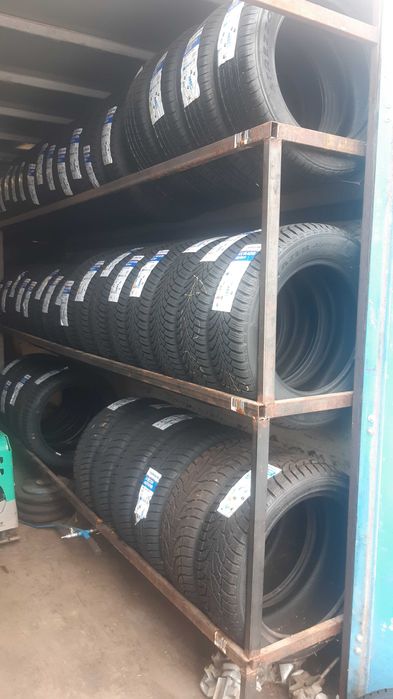 Regał stojak na opony koła do magazynowania przechowywania opon