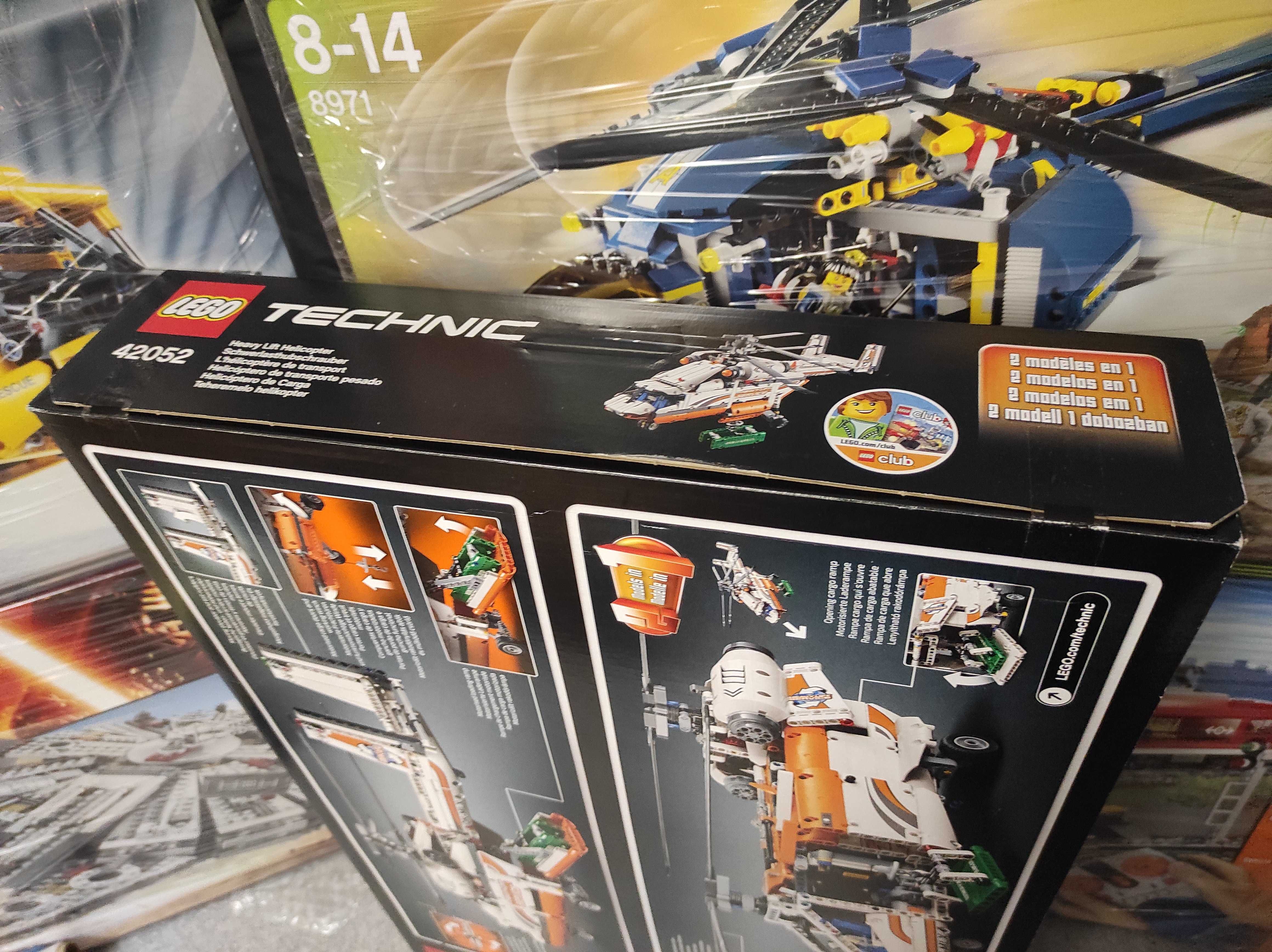 LEGO 42052 Technic Heavy Lift Helicopter Novo Selado Helicoptero Carga