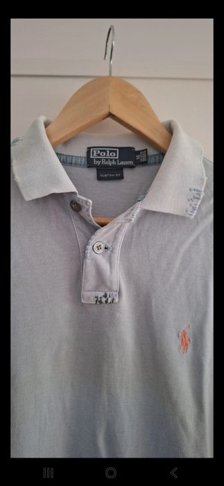 Polo Azul Claro Ralph Lauren - Homem M