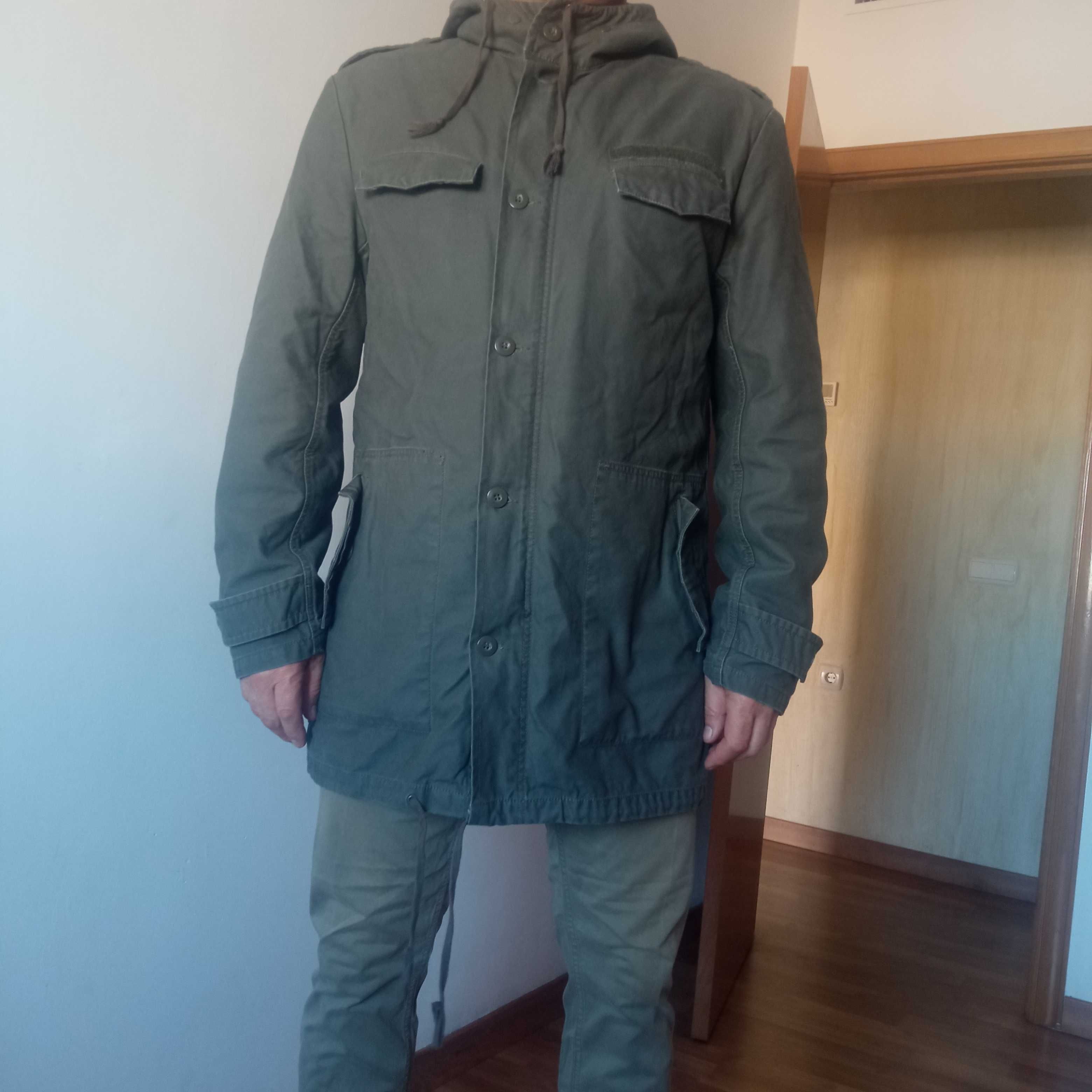 Зимова чоловіча курточка ,стиль мілітарі німецької фірми Brandit