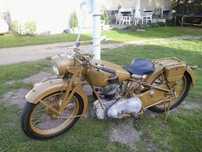 Motocykl NSU 251 OS WH, po renowacji