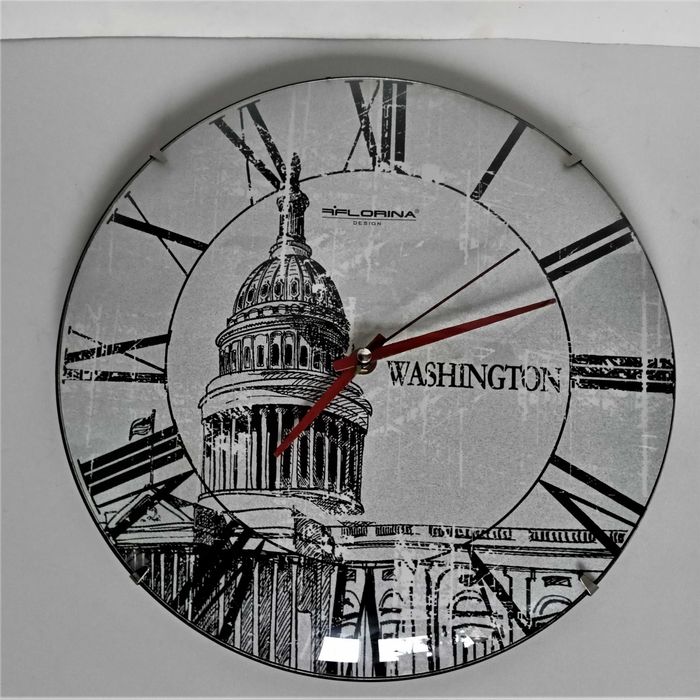 Zegar ścienny Florina Washington Quartz