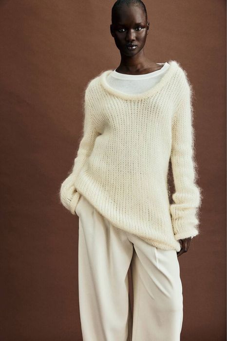 Светр подовжений вовна мохер H&M Edition Cos Arket