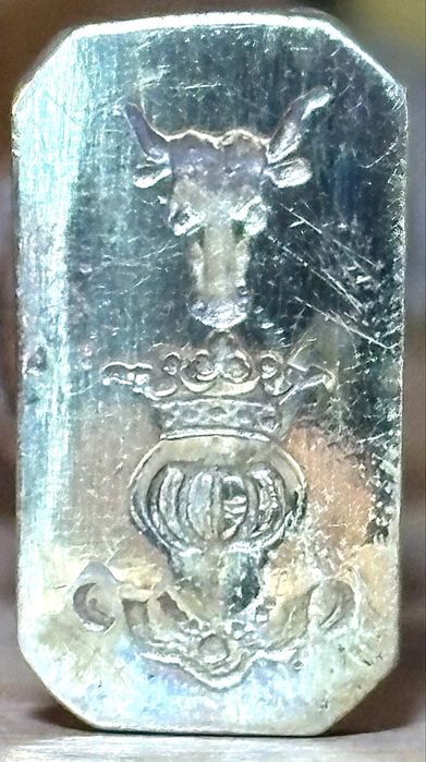 Pieczęć Herbu Bawola Głowa XIX w.